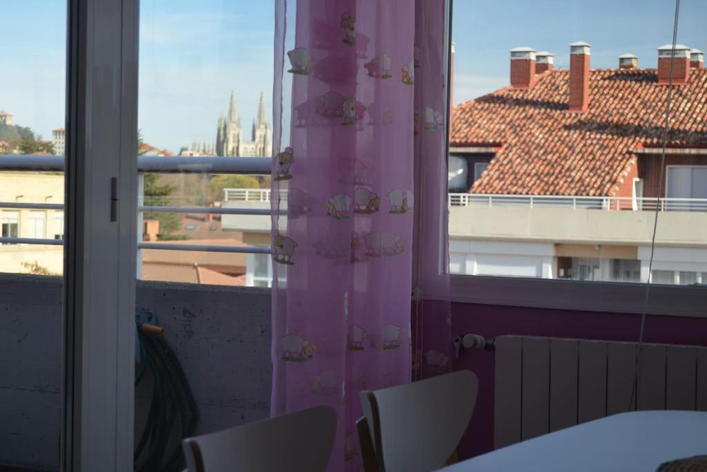 Apartamento Con Gran Terraza Y Vistas A La Catedral. Burgo Exterior foto